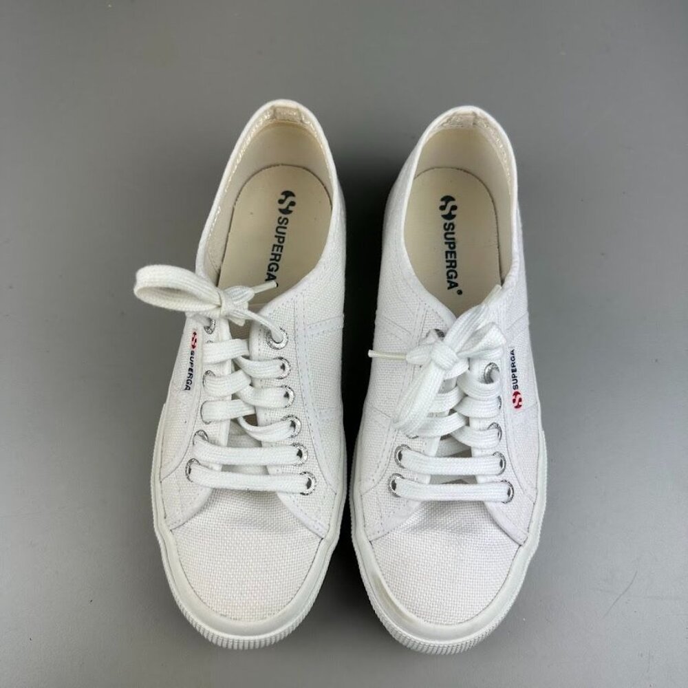 Superga 2750 Cotu Classic Sneaker in White - Picture 2 of 8
